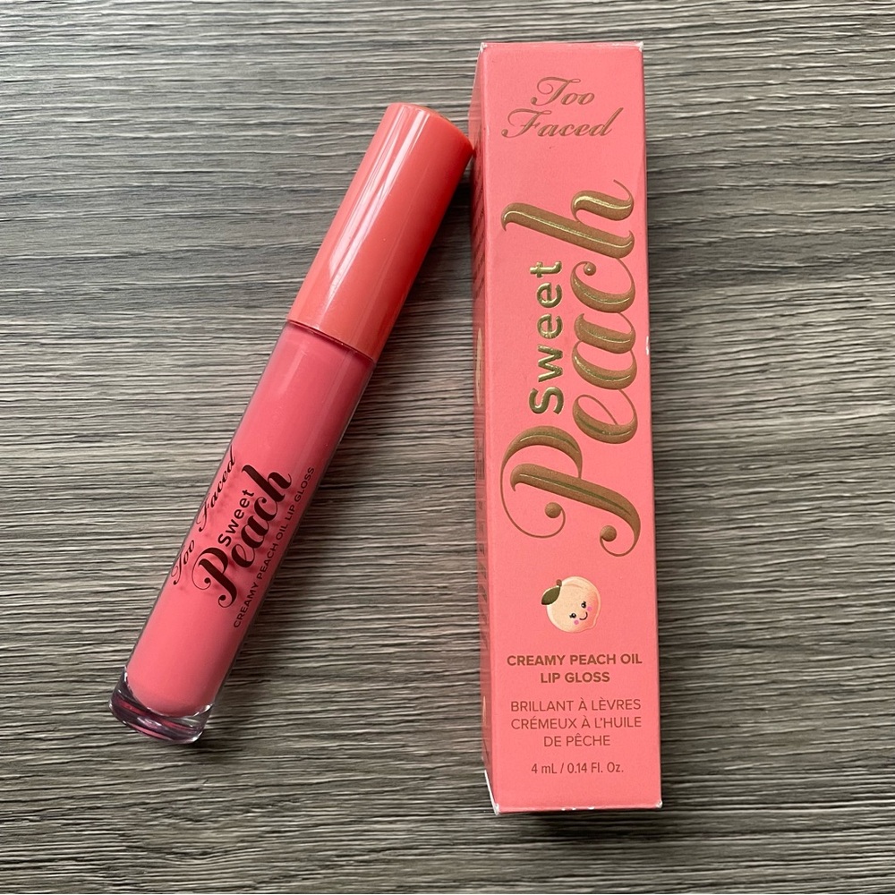 Too Faced Sweet Peach Lip Gloss